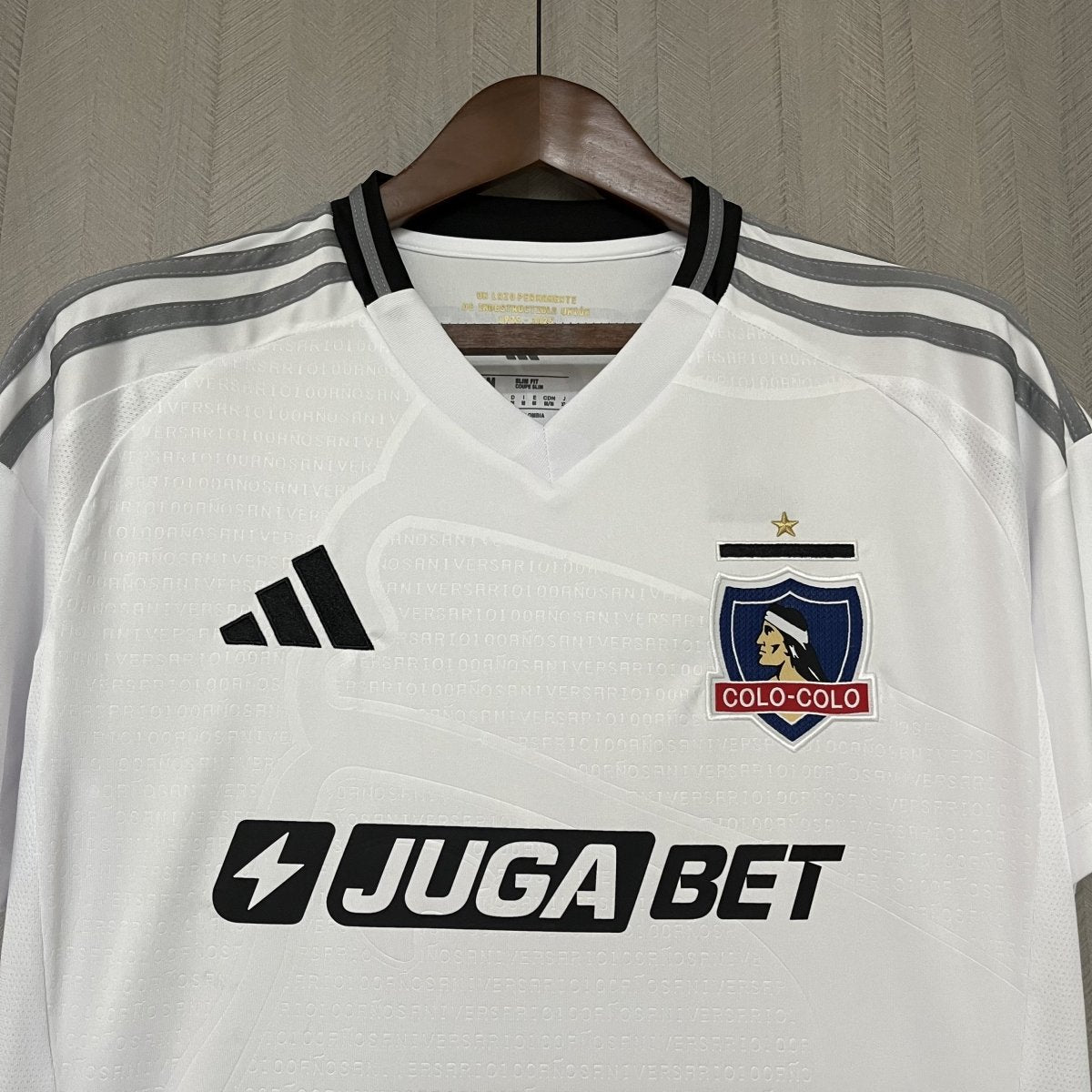Camisa Colo-Colo Home 25/26 Adidas - Branca