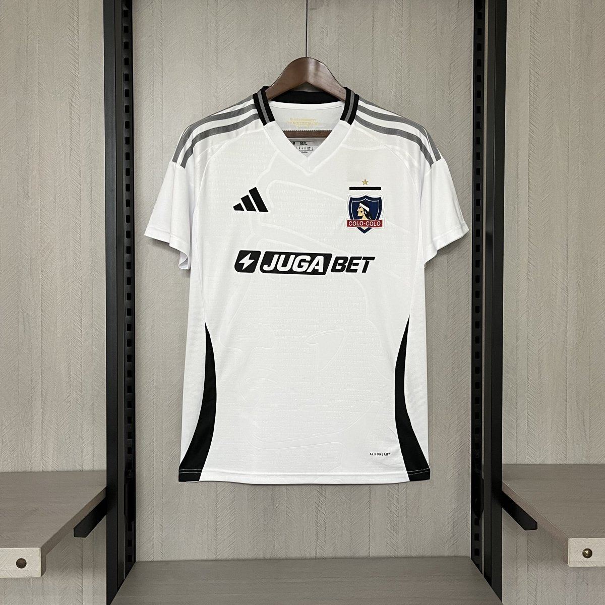 Camisa Colo-Colo Home 25/26 Adidas - Branca