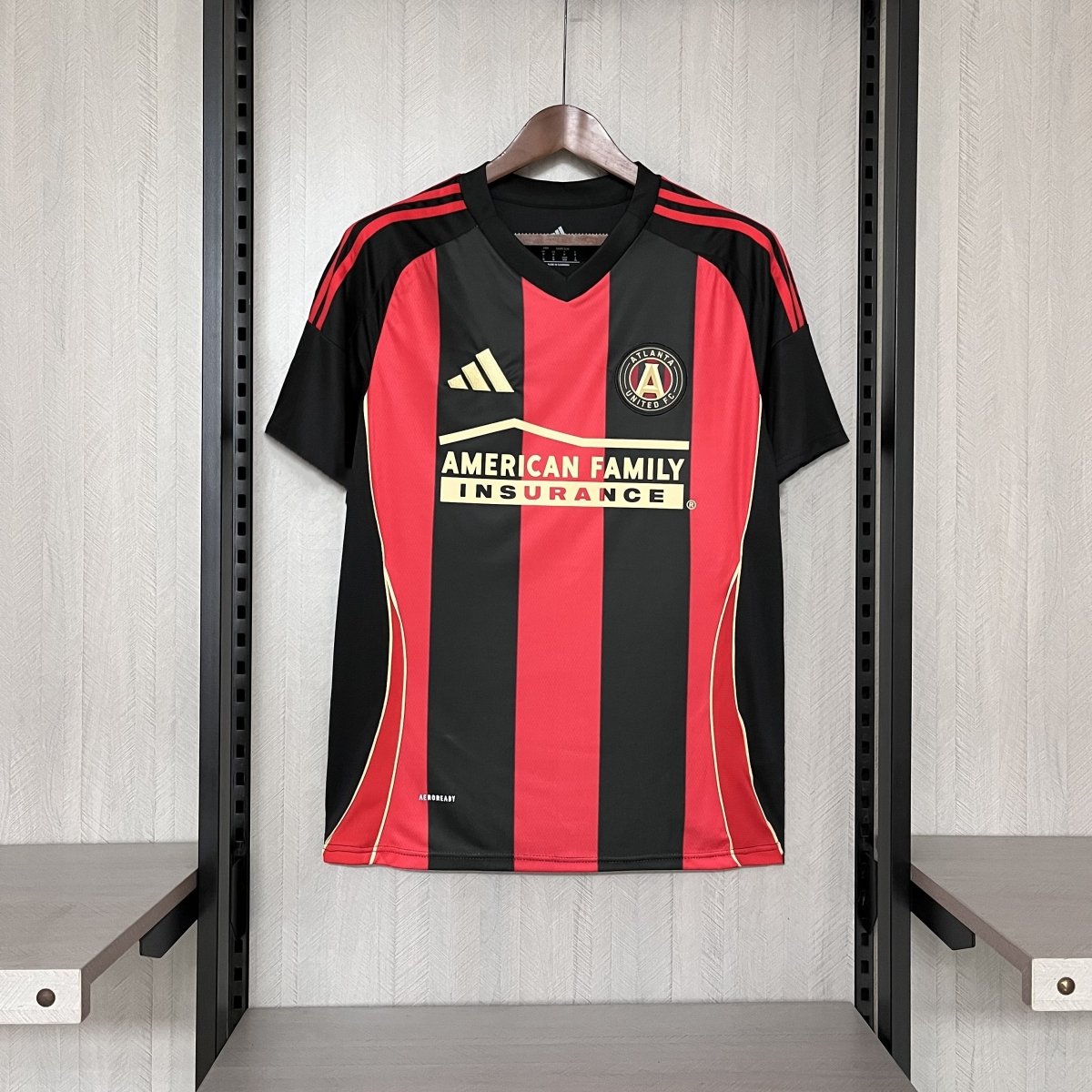 Camisa da Atlanta united Home 2025 Preto e Vermelho