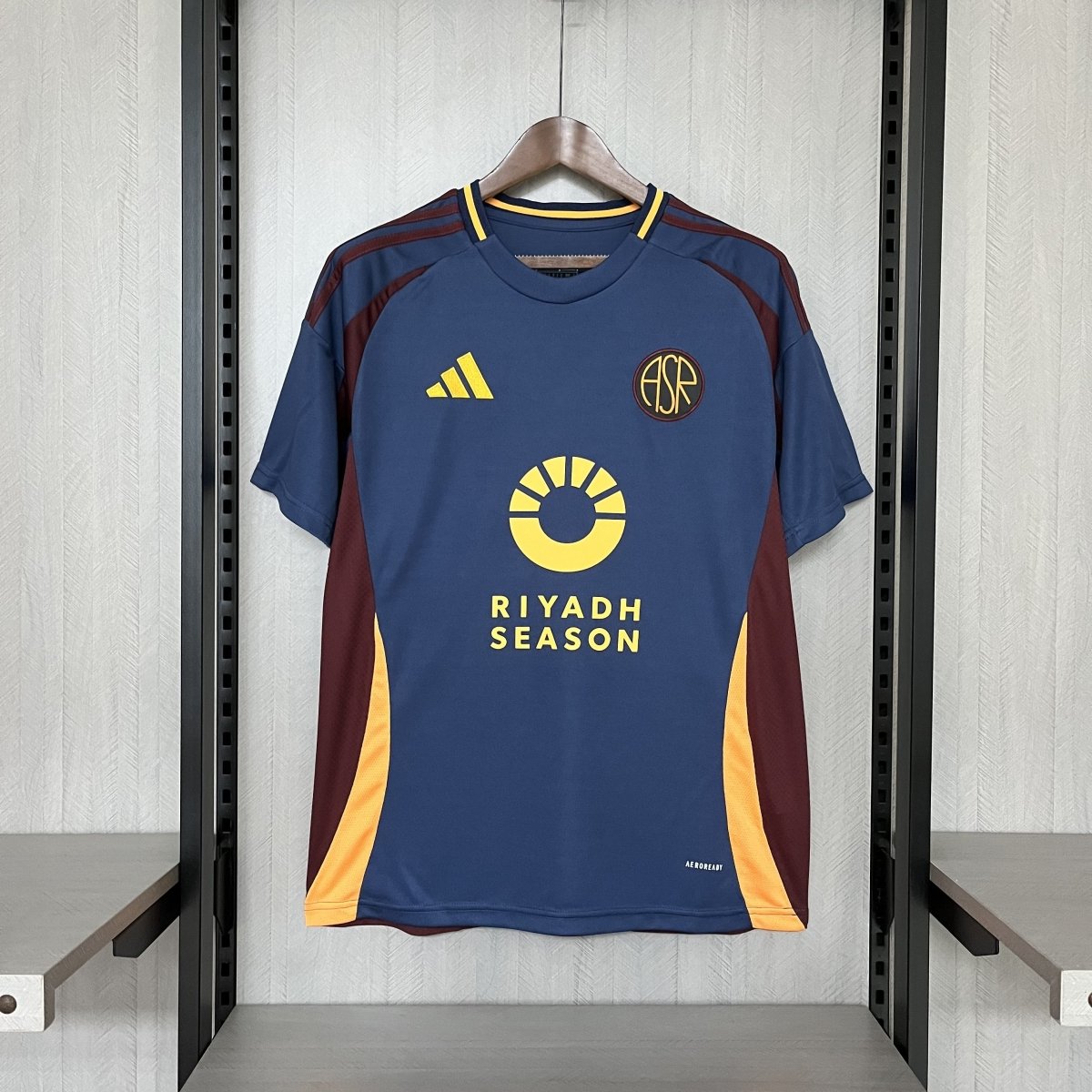 Camisa da Roma III 24/25 Azul e Amarela
