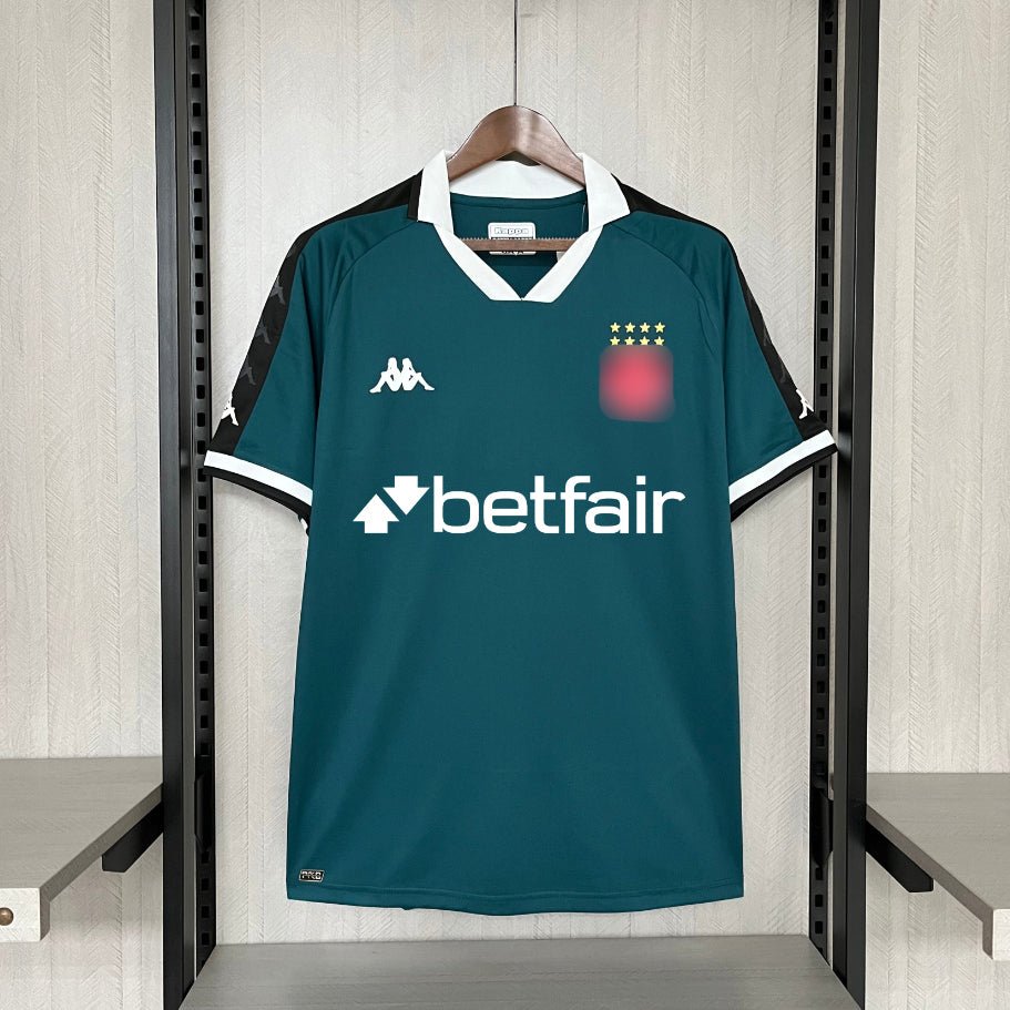 Camisa Goleiro Vasco 24/25 Verde (Com todos patrocinadores)