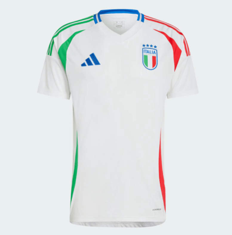 Camisa Itália Home 24/25 s/n° Adidas - Branca - (Feminina)
