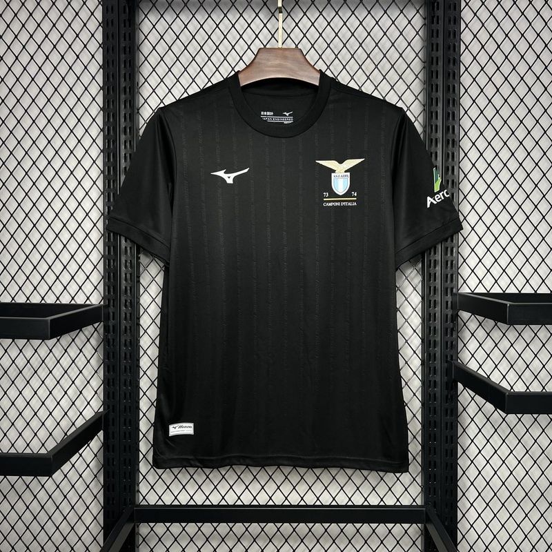 Camisa Lazio Away 24/25 Mizuno - Preta
