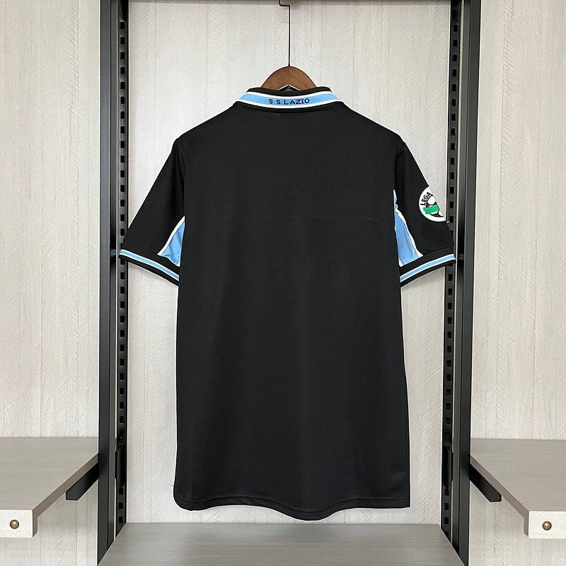 Camisa Retro Lazio Away 1998 Preto