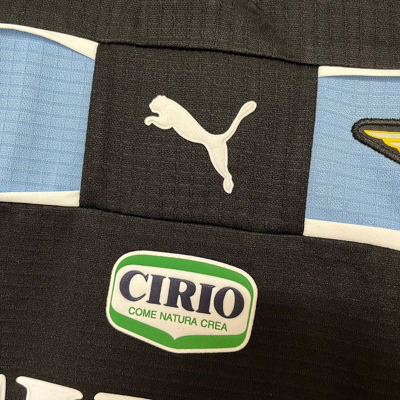 Camisa Retro Lazio Away 1998 Preto