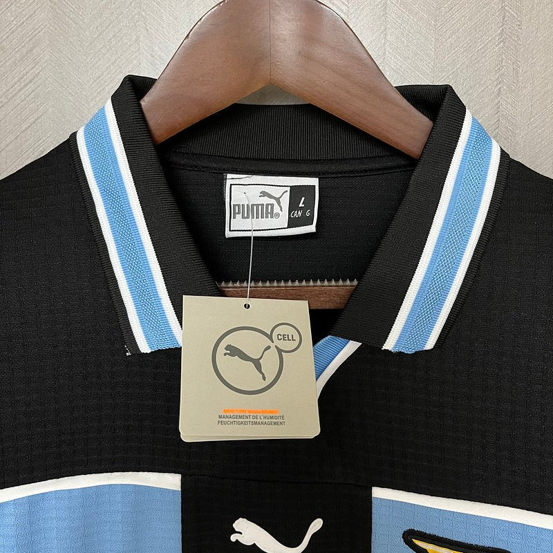 Camisa Retro Lazio Away 1998 Preto