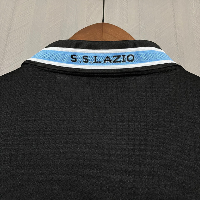 Camisa Retro Lazio Away 1998 Preto