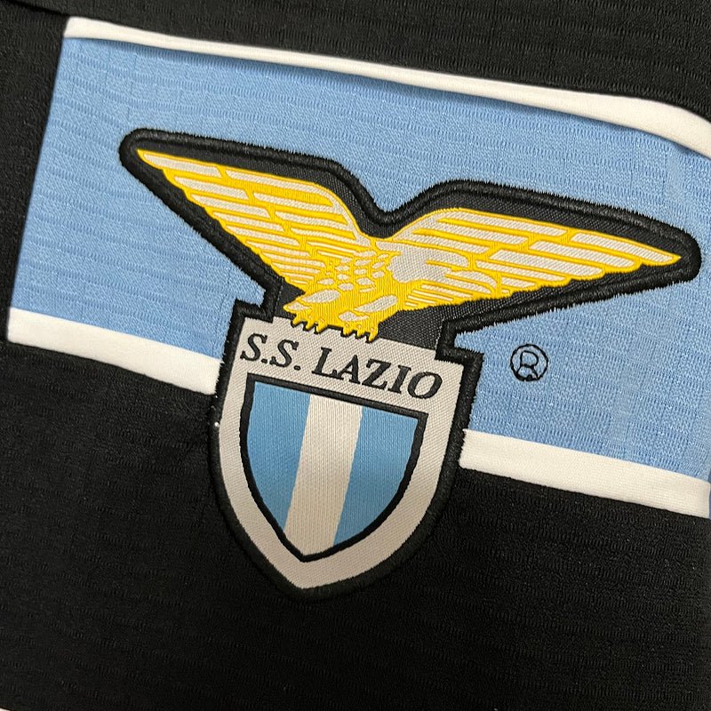 Camisa Retro Lazio Away 1998 Preto
