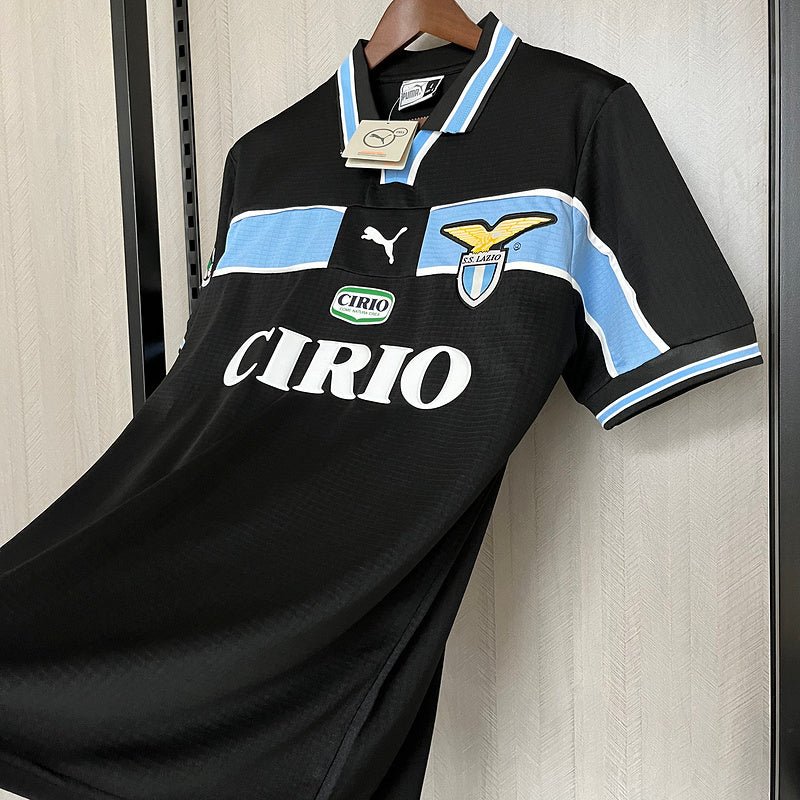 Camisa Retro Lazio Away 1998 Preto