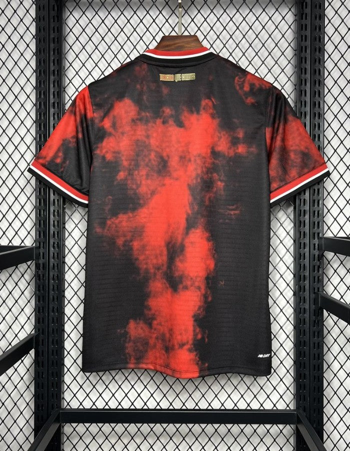 Camisa São Paulo 24/25 Comemorativa Masculina - Preto/Vermelho