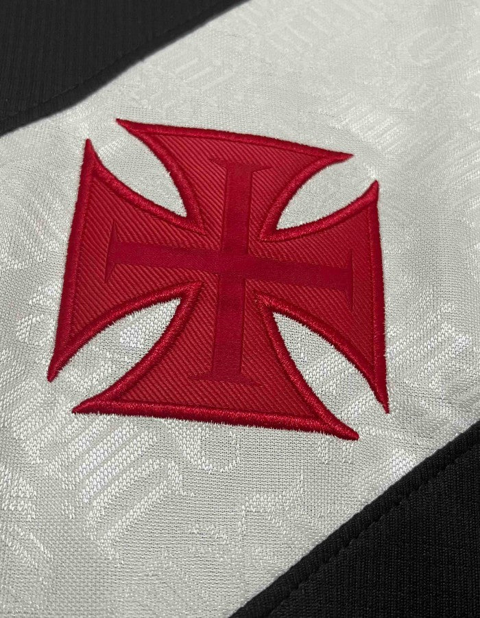Camisa Vasco I 24/25 Masculina - Preta (Roberto Dinamite)