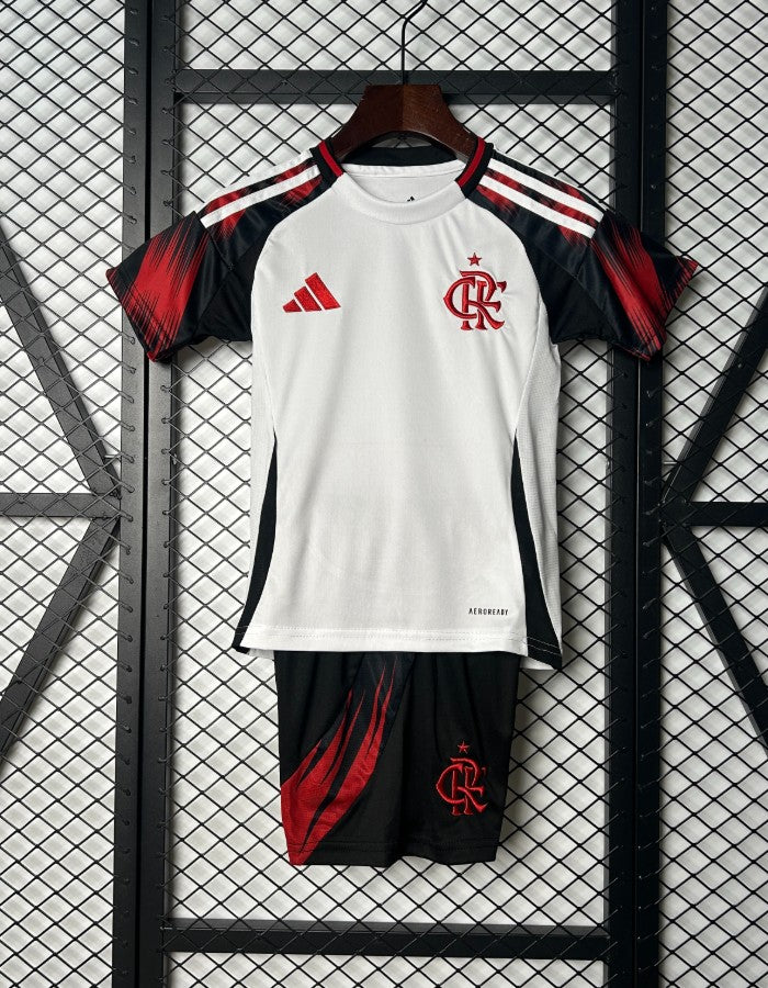 Kit Infantil Flamengo II 25/26 - Branco