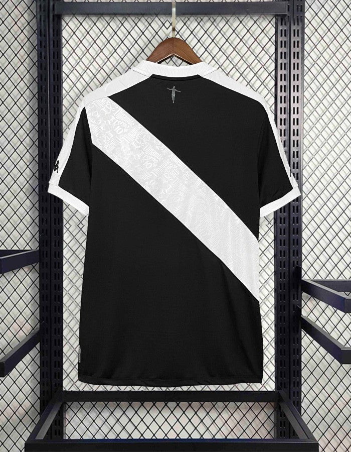 Camisa Vasco I 24/25 Masculina - Preta (Roberto Dinamite)