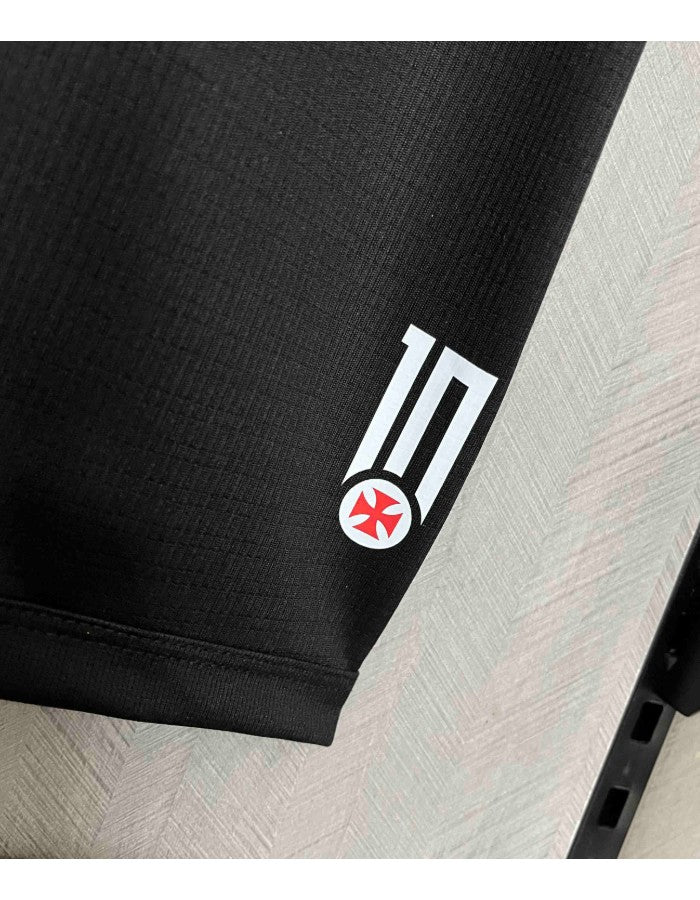 Camisa Vasco I 24/25 Masculina - Preta (Roberto Dinamite)