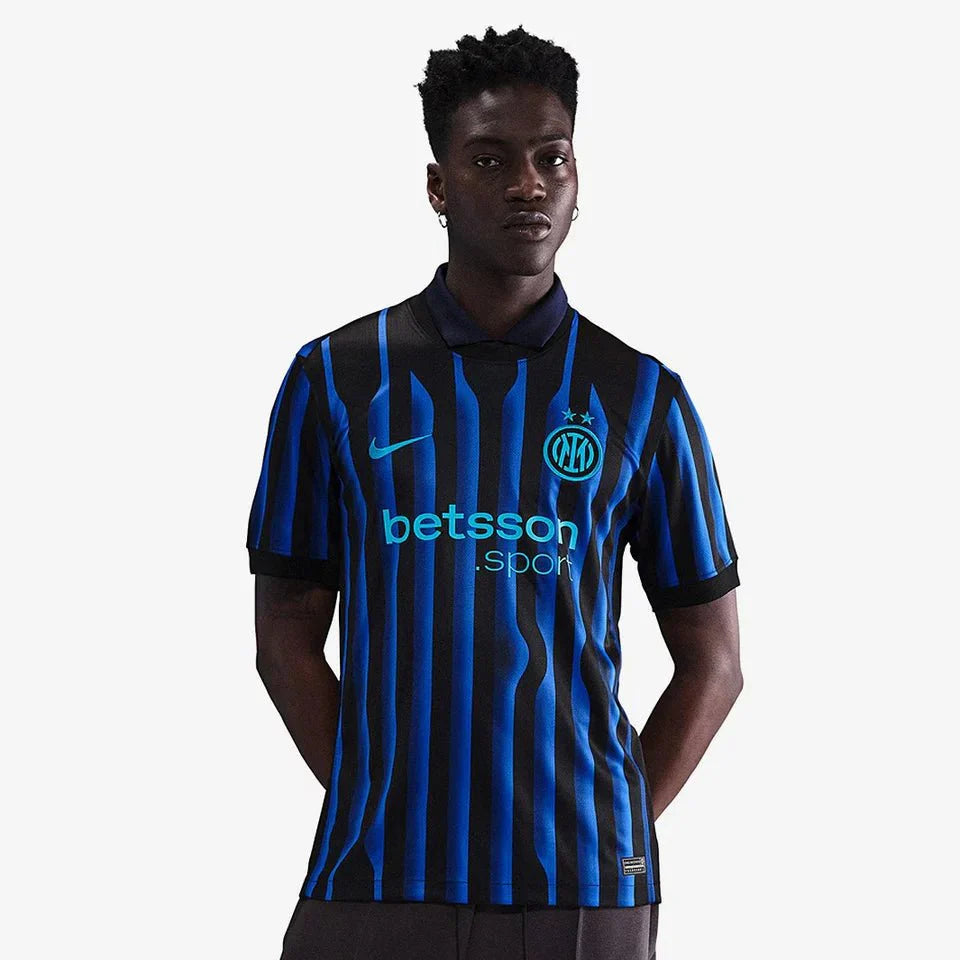 Camisa da Inter de Milão 25/26 Azul e preta