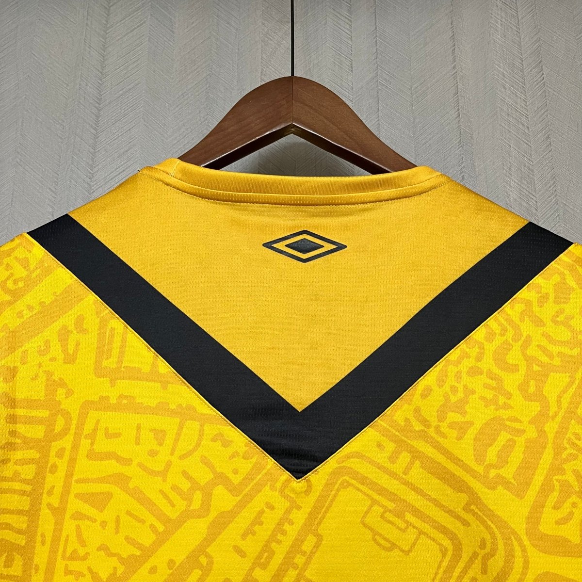 Camisa do Santos III 24/25  Amarela e preta