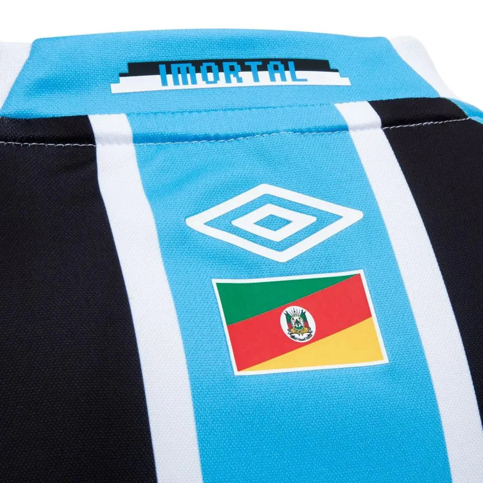 Camisa Masculina Umbro Gremio Oficial 24/25 Torcedor  (Com patrocinio)