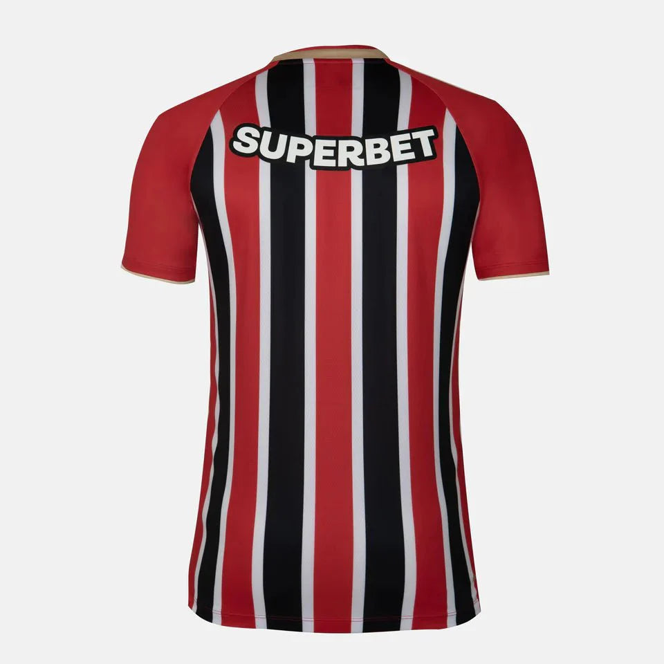 Camisa São Paulo I 24/25 New Balance - Vermelha e preta