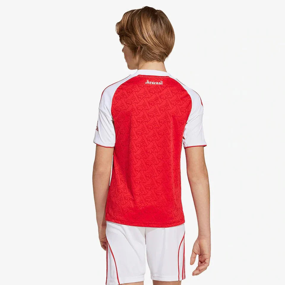 Conjunto Infantil Arsenal Home 2025  - Vermelho